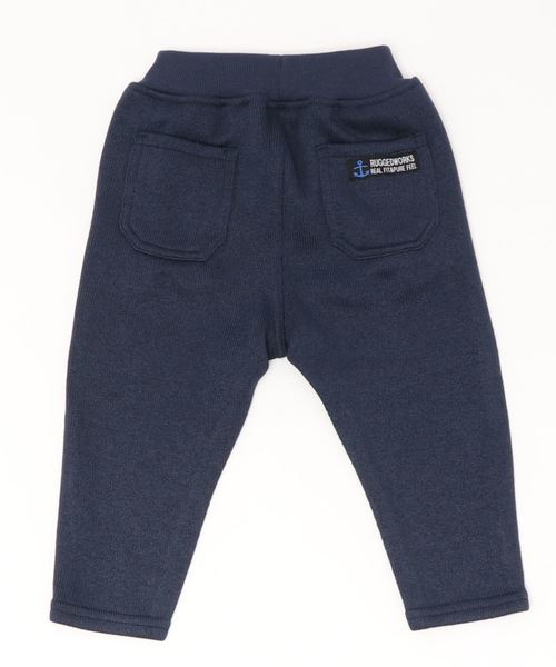 RUGGEDWORKS(ラゲッドワークス)の「ボーイズニットフリースロングパンツ(その他パンツ・キッズ・ブラック/グレー/ネイビー・110cm/100cm/120cm/130cm/140cm/90㎝)」の4枚目の写真