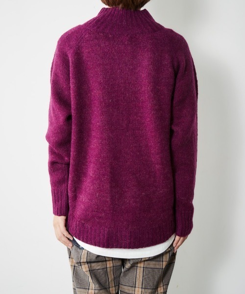 cepo(セポ)の「コクーンハイネックニット(ニット/セーター・レディース・パープル/グレー/モカ/オフホワイト・M)」の16枚目の写真