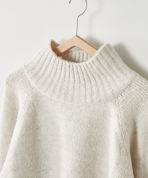 cepo(セポ)の「コクーンハイネックニット(ニット/セーター・レディース・パープル/グレー/モカ/オフホワイト・M)」の14枚目の写真