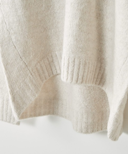 cepo(セポ)の「コクーンハイネックニット(ニット/セーター・レディース・パープル/グレー/モカ/オフホワイト・M)」の9枚目の写真