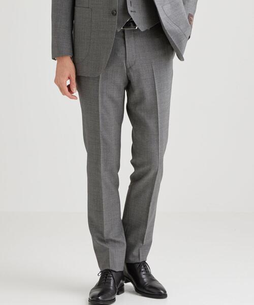 green label relaxing × CANONICO生地のセットアップ Green Label Relaxing グリーンレーベル カノニコ生地 ストライプ