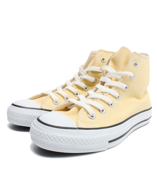 MILKFED.（ミルクフェド）の「ALL STAR COLOR-CHAMBRAY HI　（CONVERSE/コンバース/オールスター/シャンブレー）（スニーカー・レディース・ライトパープル/ライトブルー/イエロー・4/4h/5）」の3枚目の写真