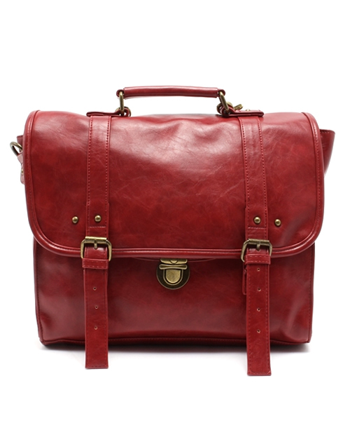 one after another NICE CLAUP（ワンアフターアナザーナイスクラップ）の「【ナイスクラップ】Ａ４リュック　109920060（ショルダーバッグ・レディース・ブラック/ブラウン/レッド・FREE）」の3枚目の写真