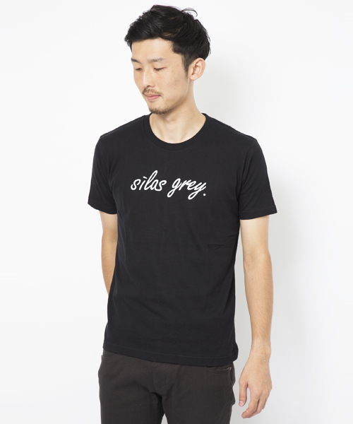 SILAS（サイラス）の「【SILAS grey】PRINT T-SHIRT "LOGO"（Tシャツ/カットソー・メンズ・ブラック/ホワイト・X-LARGE/LARGE/SMALL/MEDIUM）」の5枚目の写真