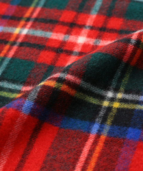 Another Edition(アナザーエディション)の「◆GLEN PRINCE◆チェックストール/ Glen/P CHK STL(ストール/ショール・レディース・オフホワイト/ブラック/グレー/レッド・フリー)」の10枚目の写真