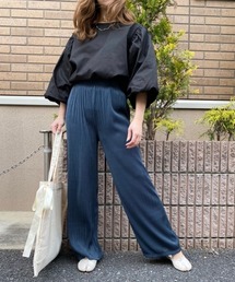 ap retro | シャイニーリブフレアパンツ【ZOZO限定アイテム】(その他パンツ)
