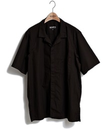 quadro | 50/ブロード 比翼オープン半袖シャツ(シャツ/ブラウス)