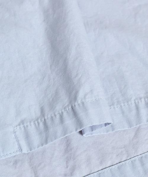 quadro（クオドロ）の「50/ブロード 比翼オープン半袖シャツ（シャツ/ブラウス・メンズ・グレイッシュベージュ/ライトグレー/ブラウン・LARGE/MEDIUM）」の18枚目の写真