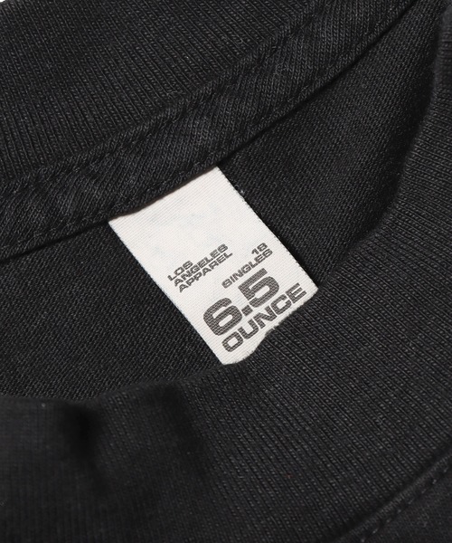 LOS ANGELES APPAREL（ロサンゼルスアパレル）の「Los Angeles Apparel/ロサンゼルスアパレル 6.5oz L/S Grmnt DyeCrewNeck 長袖Tシャツ（Tシャツ/カットソー・レディース・ベージュ/ホワイト/ネイビー/ブラック/グリーン・S/XL/L/M）」の7枚目の写真