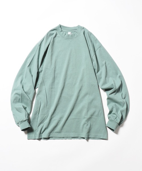 LOS ANGELES APPAREL（ロサンゼルスアパレル）の「Los Angeles Apparel/ロサンゼルスアパレル 6.5oz L/S Grmnt DyeCrewNeck 長袖Tシャツ（Tシャツ/カットソー・レディース・ベージュ/ホワイト/ネイビー/ブラック/グリーン・S/XL/L/M）」の19枚目の写真