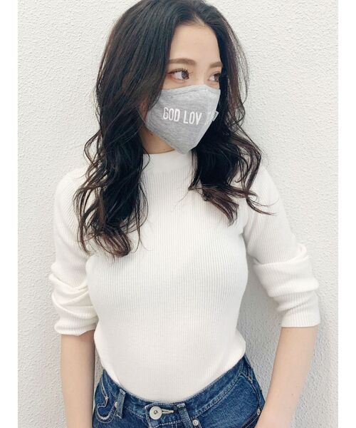 GYDA（ジェイダ）の「GOD LOVES UGLY マスク（マスク・レディース・グレー/ブラック/ピンク/ベージュ・FREE）」の3枚目の写真