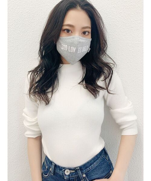 GYDA（ジェイダ）の「GOD LOVES UGLY マスク（マスク・レディース・グレー/ブラック/ピンク/ベージュ・FREE）」の13枚目の写真