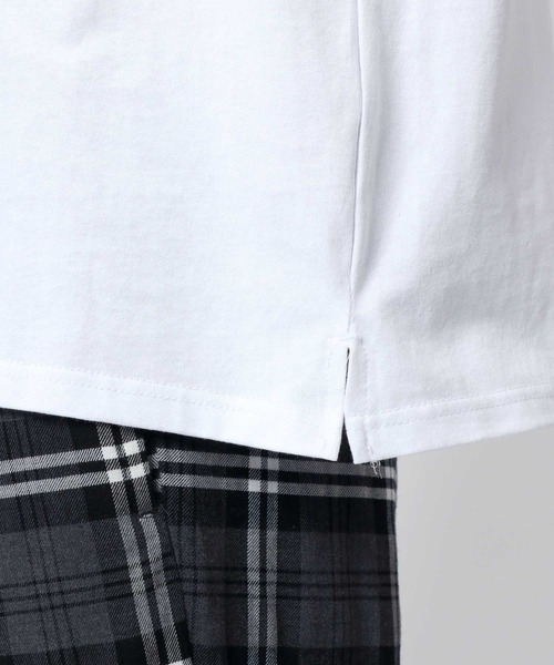 CONVERSE（コンバース）の「CONVERSE/コンバース スニーカー ロゴ刺繍  無地 リンガー ロンT（Tシャツ/カットソー・メンズ・ブラック/ホワイト/ブルーグリーン/ベージュ/ホワイト系その他/グリーン系その他/ホワイト系その他2/ブラック系その他/オレンジ/スミクロ/ブラック系その他2/ホワイト系その他3/サックスブルー/ダークグリーン/ブラック系その他3・M/LL/L）」の19枚目の写真