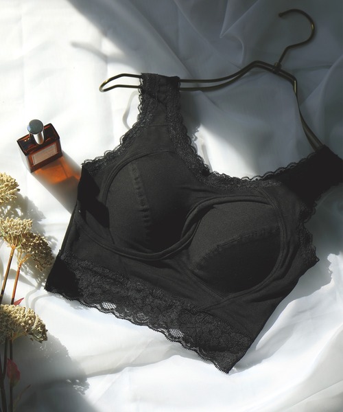 Fashion Letter（ファッションレター）の「おやすみブラ ノンワイヤーナイトブラジャー（ナイトブラ・レディース・ベージュ/グレー/ブラック・M/L/LL）」の17枚目の写真