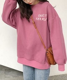 カラフルロゴトレーナー