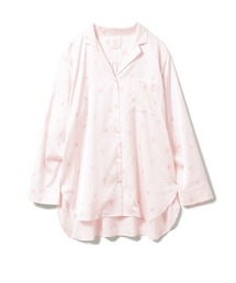 GELATO PIQUE♡ 桜sakuraサテンパジャマ♡上下セット新品✨ gelato pique - ジェラートピケ ストロベリー柄サテンパジャマ