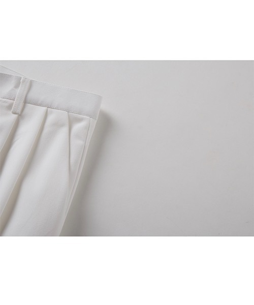 WESTBOY(ウエストボーイ)の「【COLN】Slacks Big Silhouette Flare Cut Two Tuck(スラックス・メンズ・ブラック/ホワイト・M/XL/L)」の14枚目の写真