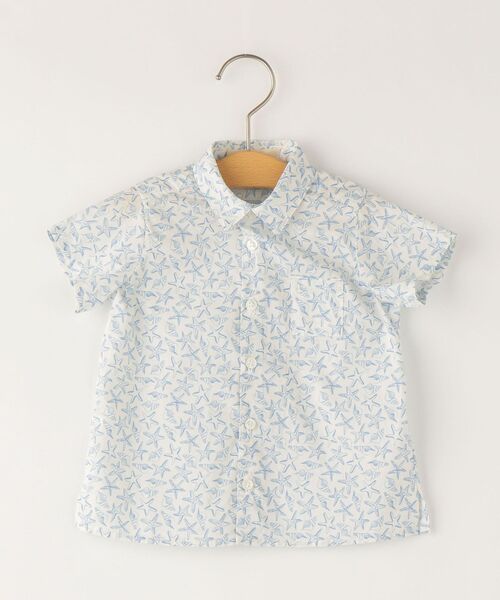 Ships Kids リバティ 半袖 シャツ 80 90cm シャツ ブラウス Ships シップス のファッション通販 Zozotown