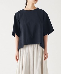 tシャツ MidiUmi ワイドハーフスリーブプルオーバー レディース MidiUmi tシャツ ワイドハーフスリーブプルオーバー レディース