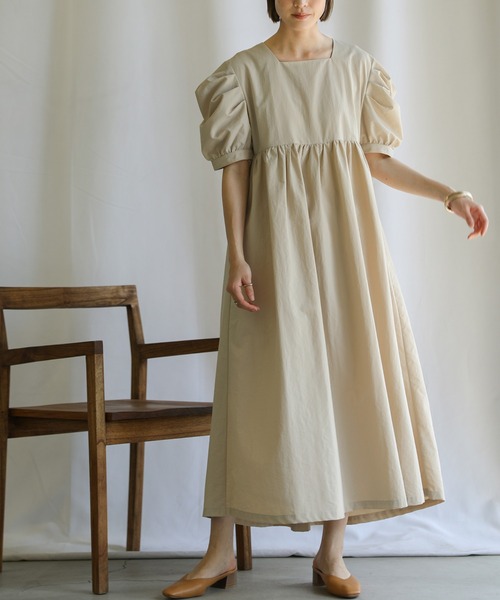 2021 SS カウルスリーブワンピース（ワンピース）｜select MOCA