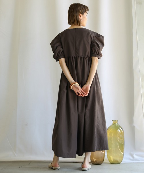 2021 SS カウルスリーブワンピース（ワンピース）｜select MOCA