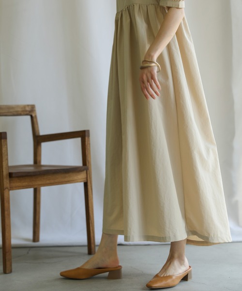 2021 SS カウルスリーブワンピース（ワンピース）｜select MOCA