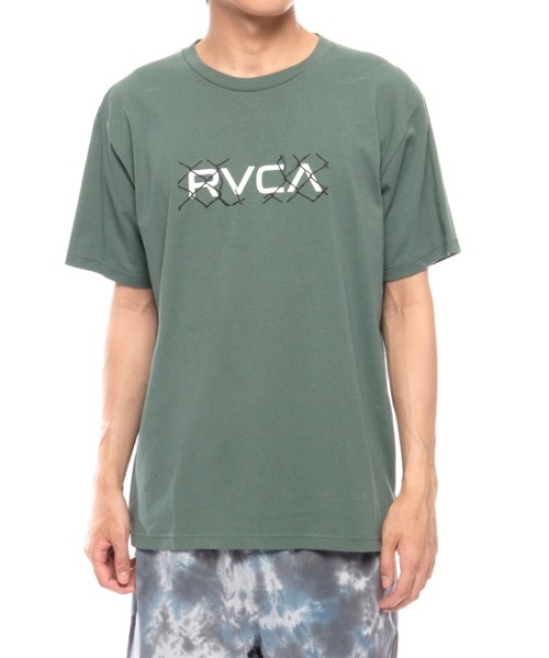 RVCA メンズ LINX Tシャツ【2021年春夏モデル】/ルーカ 半袖 ロゴ バックプリント RVCA メンズ LINX Tシャツ【2021年春夏モデル】/ルーカ 半袖 ロゴ バックプリント