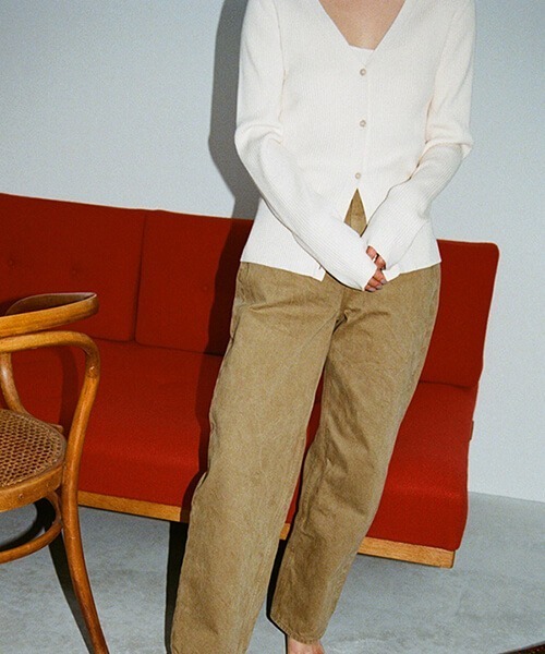 CREDONA（クレドナ）の「ニットアンサンブル（アンサンブル・レディース・ブラック/オートミール/ホワイト系その他・FREE）」の6枚目の写真