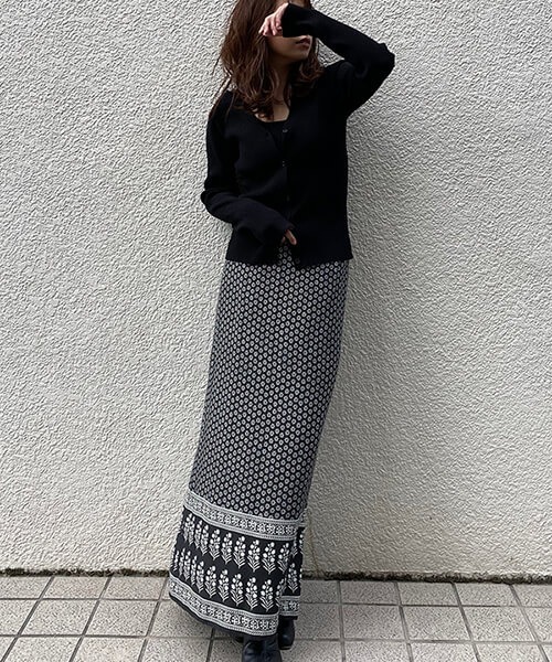 CREDONA（クレドナ）の「ニットアンサンブル（アンサンブル・レディース・ブラック/オートミール/ホワイト系その他・FREE）」の11枚目の写真