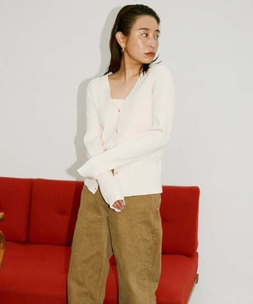 CREDONA（クレドナ）の「ニットアンサンブル（アンサンブル・レディース・ブラック/オートミール/ホワイト系その他・FREE）」の22枚目の写真