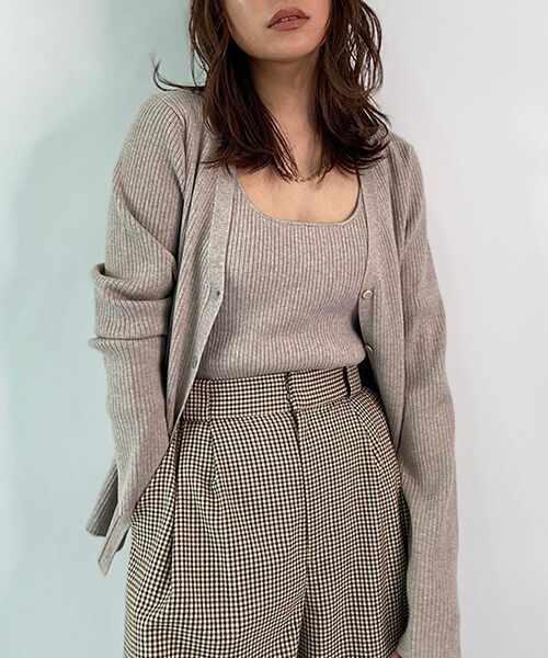 CREDONA（クレドナ）の「ニットアンサンブル（アンサンブル・レディース・ブラック/オートミール/ホワイト系その他・FREE）」の21枚目の写真