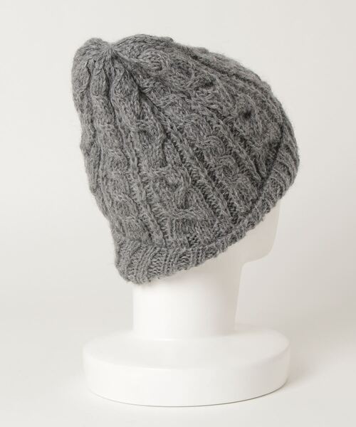 CHUMS（チャムス）の「チャムス トレッキング 帽子 ニット帽 ビーニー Napal Knit Watch ネパールニットワッチ (CH05-1225 G005) : グレー CHUMS（キャップ・メンズ・グレー・ﾌﾘ-）」の2枚目の写真