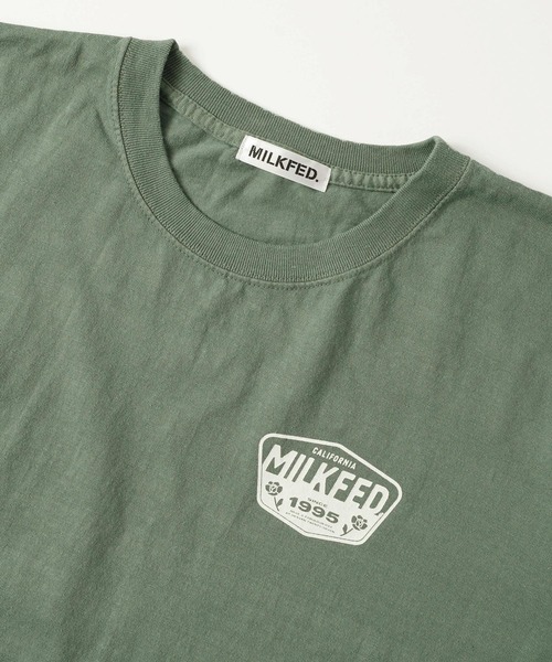 MILKFED.（ミルクフェド）の「S/S TEE ROSE SIGN（Tシャツ/カットソー・レディース・ホワイト/ブラック/ベージュ/オフホワイト/グリーン・ONE SIZE）」の13枚目の写真