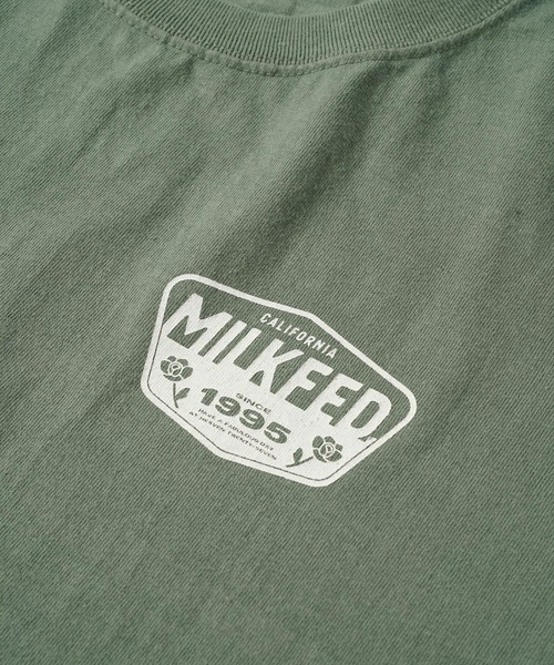 MILKFED.（ミルクフェド）の「S/S TEE ROSE SIGN（Tシャツ/カットソー・レディース・ホワイト/ブラック/ベージュ/オフホワイト/グリーン・ONE SIZE）」の15枚目の写真