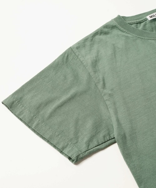 MILKFED.（ミルクフェド）の「S/S TEE ROSE SIGN（Tシャツ/カットソー・レディース・ホワイト/ブラック/ベージュ/オフホワイト/グリーン・ONE SIZE）」の11枚目の写真