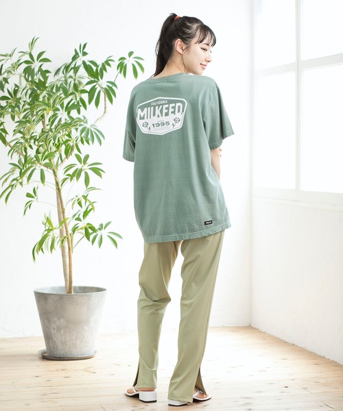 MILKFED.（ミルクフェド）の「S/S TEE ROSE SIGN（Tシャツ/カットソー・レディース・ホワイト/ブラック/ベージュ/オフホワイト/グリーン・ONE SIZE）」の22枚目の写真