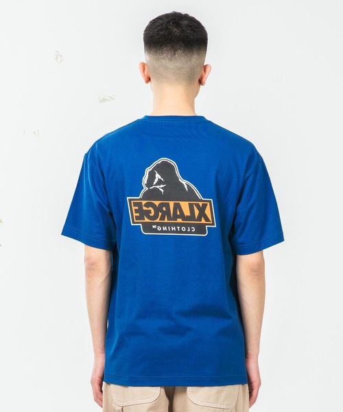 XLARGE（エクストララージ）の「S/S TEE SLANTED OG（Tシャツ/カットソー・メンズ・ホワイト/イエロー/ライトパープル/ブラック/ブルー・XL/S/L/M）」の10枚目の写真