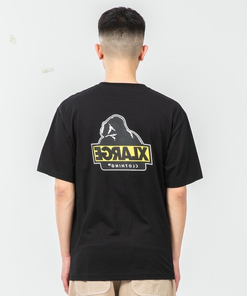 XLARGE（エクストララージ）の「S/S TEE SLANTED OG（Tシャツ/カットソー・メンズ・ホワイト/イエロー/ライトパープル/ブラック/ブルー・XL/S/L/M）」の14枚目の写真