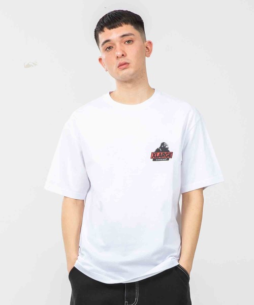 XLARGE（エクストララージ）の「S/S TEE SLANTED OG（Tシャツ/カットソー・メンズ・ホワイト/イエロー/ライトパープル/ブラック/ブルー・XL/S/L/M）」の21枚目の写真