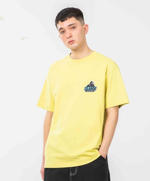 XLARGE（エクストララージ）の「S/S TEE SLANTED OG（Tシャツ/カットソー・メンズ・ホワイト/イエロー/ライトパープル/ブラック/ブルー・XL/S/L/M）」の19枚目の写真
