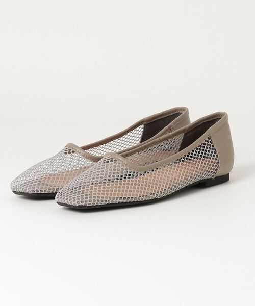 KATHARINE ROSS（キャサリンロス）の「【KATHARINE ROSS】メッシュフラットパンプス（パンプス・レディース・グレー/ブラック・LARGE/MEDIUM/SMALL/X-LARGE）」の9枚目の写真