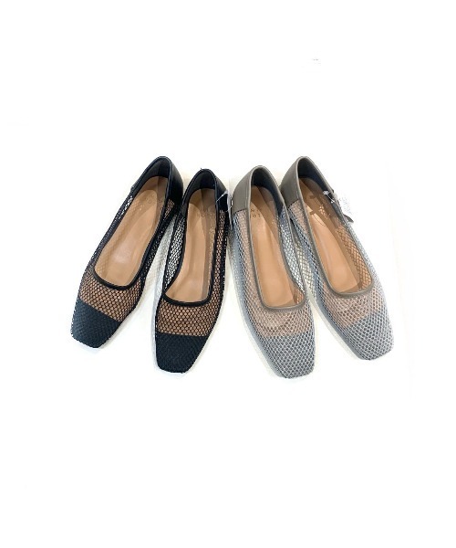 KATHARINE ROSS（キャサリンロス）の「【KATHARINE ROSS】メッシュフラットパンプス（パンプス・レディース・グレー/ブラック・LARGE/MEDIUM/SMALL/X-LARGE）」の10枚目の写真