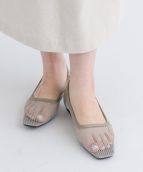 KATHARINE ROSS（キャサリンロス）の「【KATHARINE ROSS】メッシュフラットパンプス（パンプス・レディース・グレー/ブラック・LARGE/MEDIUM/SMALL/X-LARGE）」の17枚目の写真