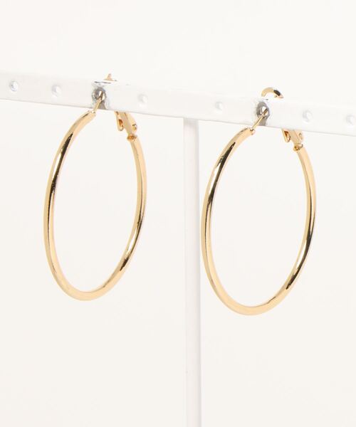 juweel（ユウェル）の「フープピアス（ピアス（両耳用）・レディース・ゴールド系3/ゴールド系5/シルバー系2/シルバー系5/シルバー系3/シルバー系4/シルバー系1/ゴールド系2/ゴールド系6/ゴールド系4/ゴールド系1・4/6/7/5/3/2）」の12枚目の写真