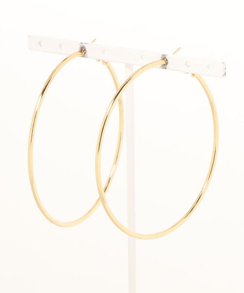 juweel（ユウェル）の「フープピアス（ピアス（両耳用）・レディース・ゴールド系3/ゴールド系5/シルバー系2/シルバー系5/シルバー系3/シルバー系4/シルバー系1/ゴールド系2/ゴールド系6/ゴールド系4/ゴールド系1・4/6/7/5/3/2）」の22枚目の写真