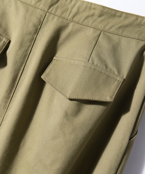 SAISON DE PAPILLON(セゾンドパピヨン)の「【綿100%】Iラインセミタイトスカート(スカート・レディース・パープル/ネイビー/グリーン・S/M/L/XL)」の10枚目の写真