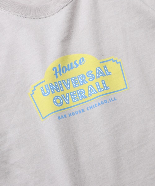 UNIVERSAL OVERALL(ユニバーサルオーバーオール)の「UNIVERSAL OVERALL/ユニバーサルオーバーオール SALOON GRAPHIC TEE 半袖Tシャツ(Tシャツ/カットソー・メンズ・チャコール/ホワイト/グレー/ラベンダー・L/M/XL)」の19枚目の写真