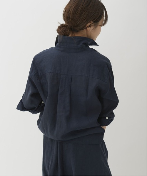 plage（プラージュ）の「コンパクトリネンシャツ3◆（シャツ/ブラウス・レディース・ネイビー・38/36）」の12枚目の写真