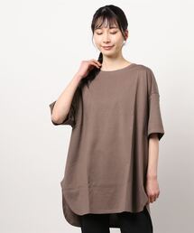 DouDou | 5分袖ビッグT(Tシャツ/カットソー)