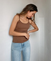 Back open simple camisole